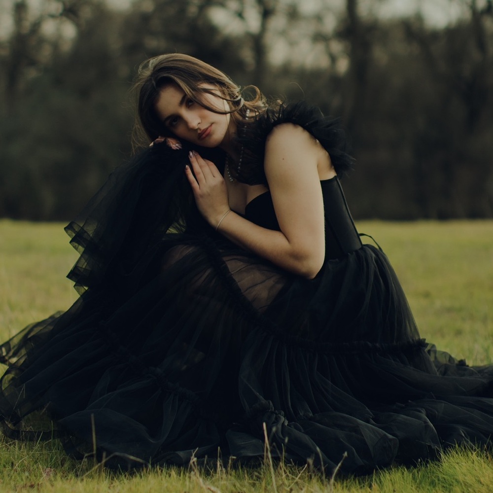 Black Milla tulle dress - Picture 7 of 10